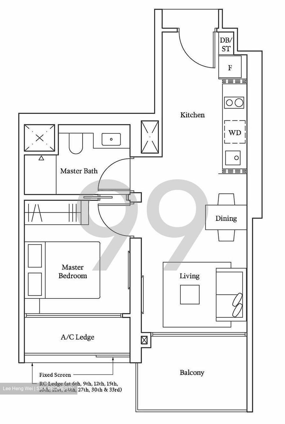 Avenue South Residence (D3), Apartment #424421671